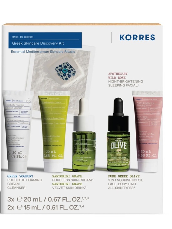 Korres Other - Korres Greek Skincare Discovery Kit